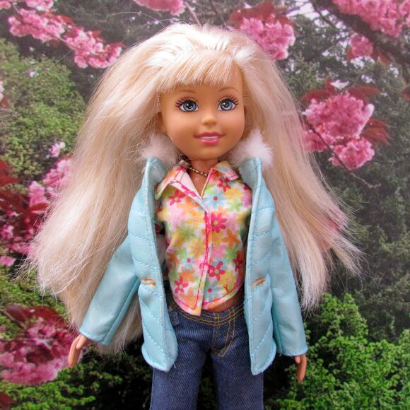 WEE 3 FRIENDS CLOTHES, 10" GIRL DOLL OUTFITS: JACKET, TOPS, JEANS, BOOTS - Picture 2 of 12